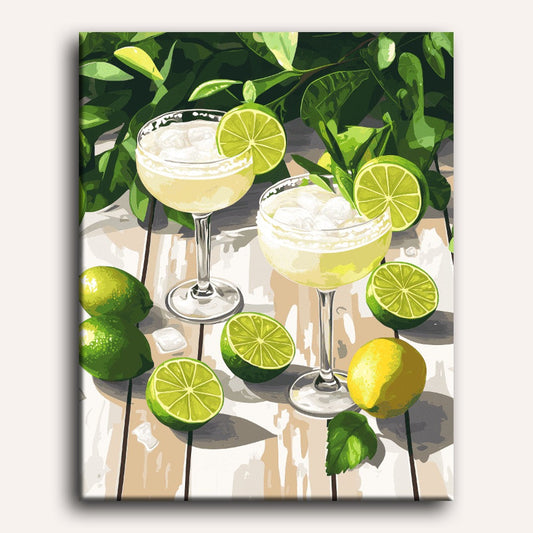 Margaritas - Peinture par numéro Maison Artsen