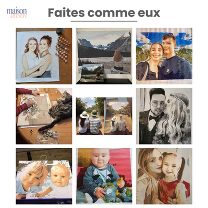 Transformez votre photo en peinture par numéro