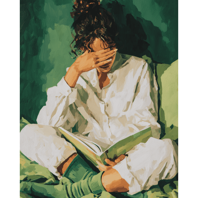 Temps de Lecture - Tableau peinture par numéro