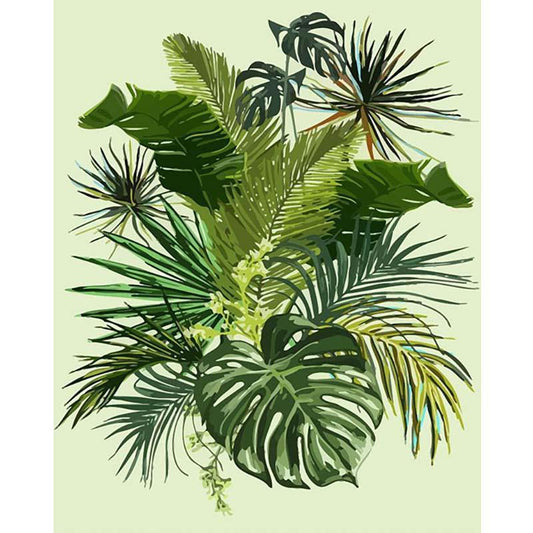 Symphonie de Feuilles - Peinture par numéro Maison Artsen