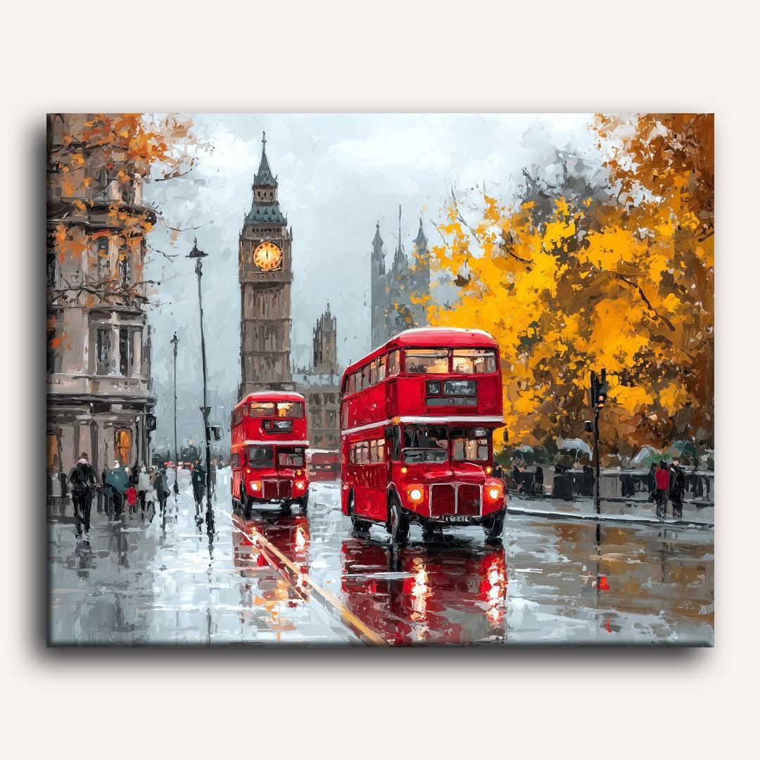 Londres Intemporelle - Peinture par numéro Maison Artsen
