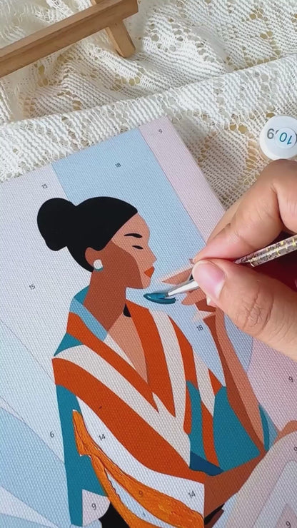 Coffret “Chilling Vibes” – 6 peintures par numéro