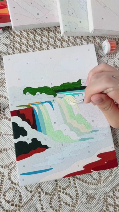 Coffret "American National Parks" – 6 peintures par numéro