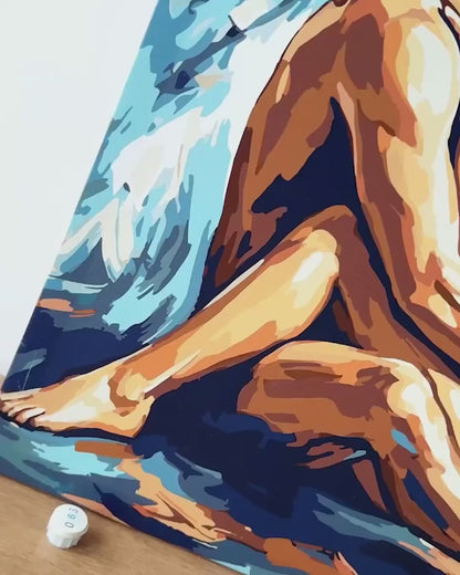 Amoureux passionnés | Peinture par numéro 30×40 cm