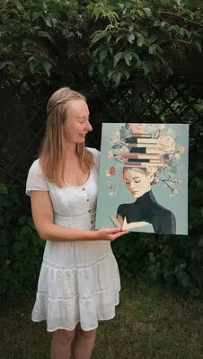 Peinture par numeros realisee par une cliente Maison Artsen