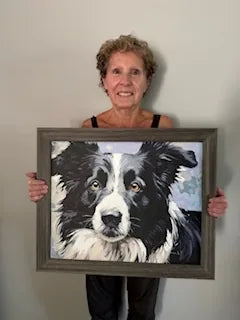 Peinture par numeros realisee par une cliente Maison Artsen